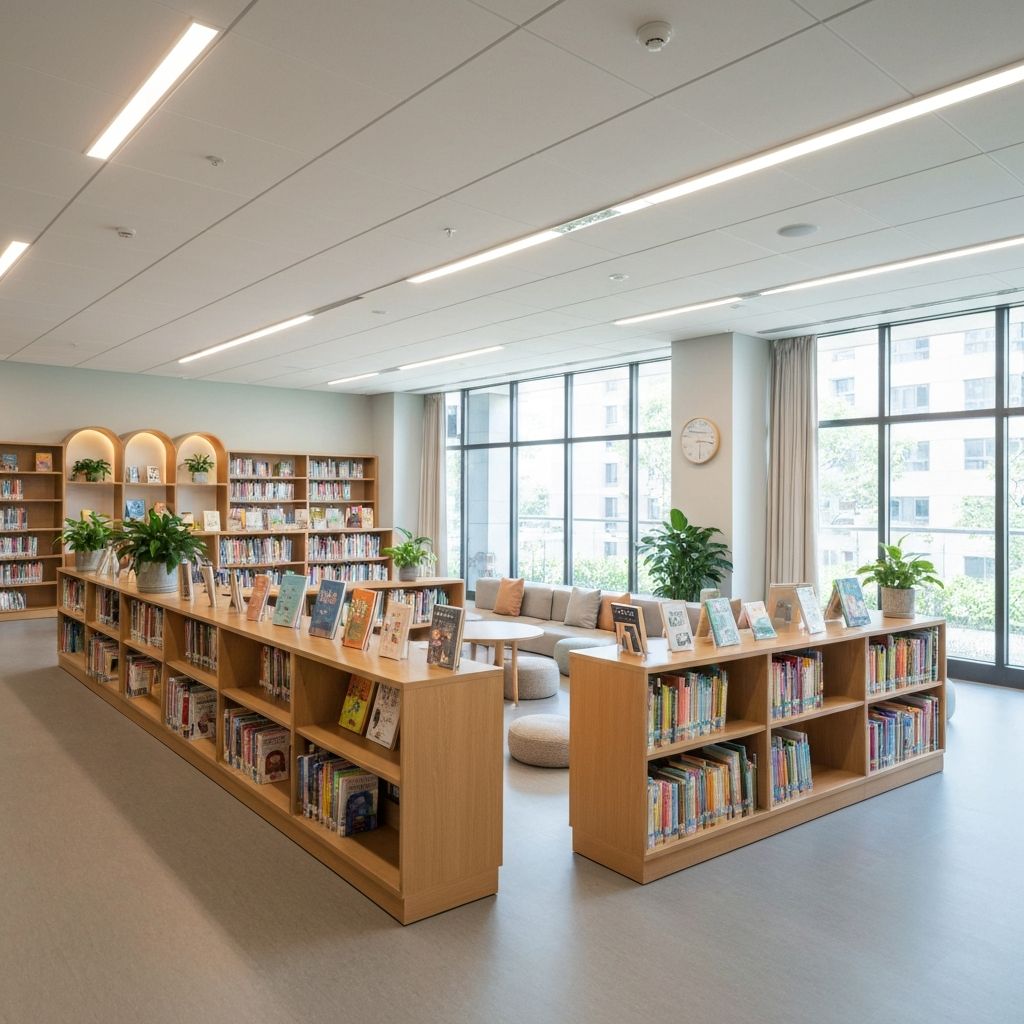 Biblioteca y rincon de lectura